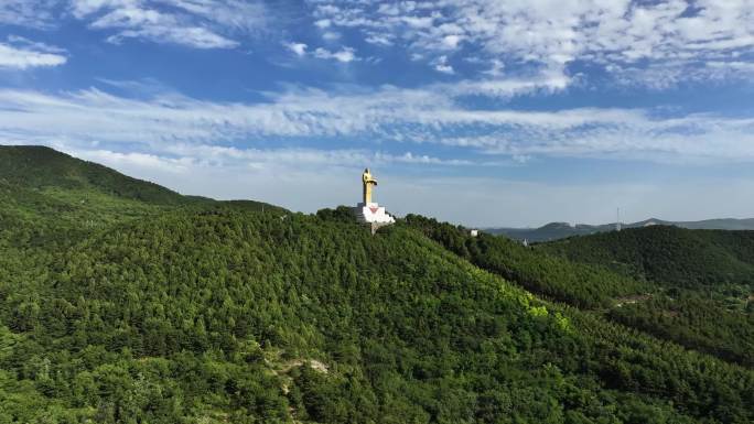 4K森林公园自然景观旅游风景航拍视频素材