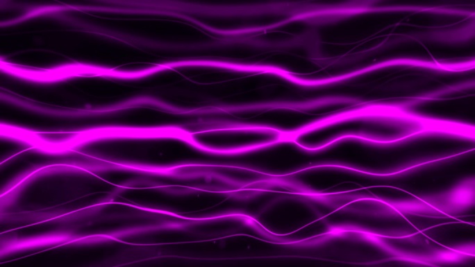 粉红色随机信号波霓虹灯荧光棒讲台舞台抽象彩色背景与明亮的霓虹灯发光的光线和发光的线条背景。循环的背景