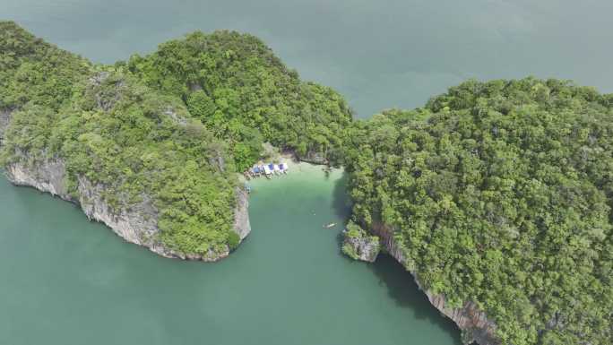 4K HDR泰国甲米天堂海岛自然风光航拍