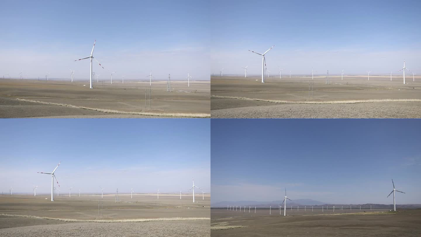 B新疆准噶尔老风口风力发电机7
