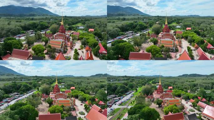 无人机寺(Wat Sai kao)位于泰国南部北大谷的宗教景点