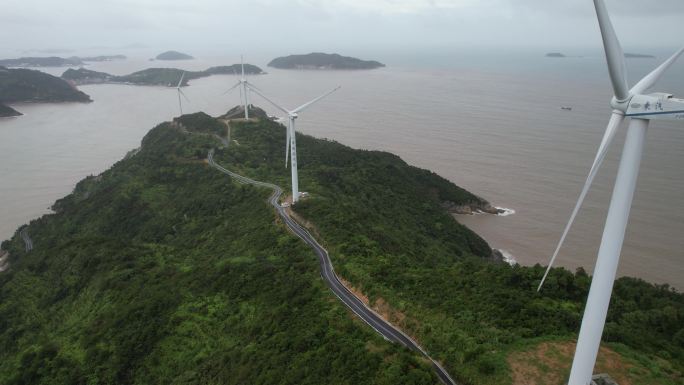 台州玉环牛头颈风车素材DJI_0491