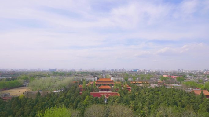 景山上拍摄北京中轴线延时 WJ