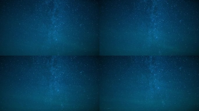 英仙座流星雨气辉银河系24mm北部天空以上的内华达山脉山脉美国加州延时蓝色
