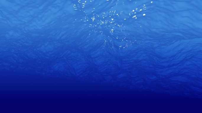 水下海水背景无缝循环4K