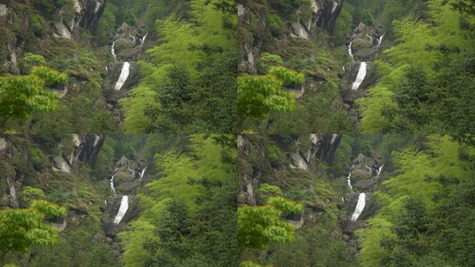 高山流水山泉瀑布水源山溪溪流溪水