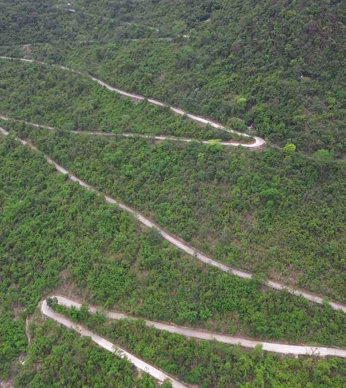 广西山水河池天峨道路无损竖拍4k