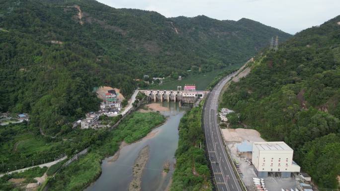 客家梅州大埔湖寮镇235国道风景