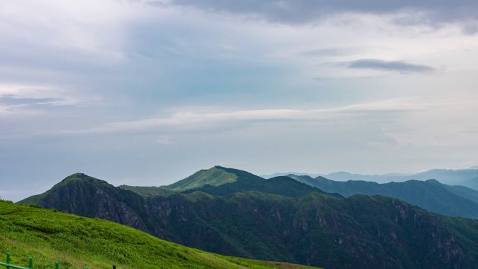 江西萍乡武功山云层3