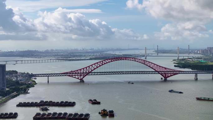 番禺南沙明珠湾大桥
