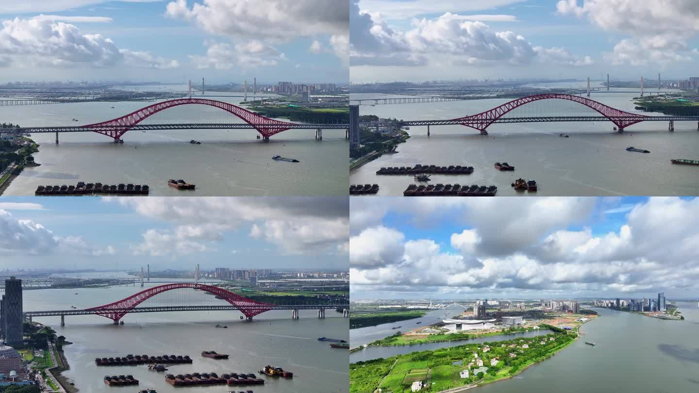 番禺南沙明珠湾大桥