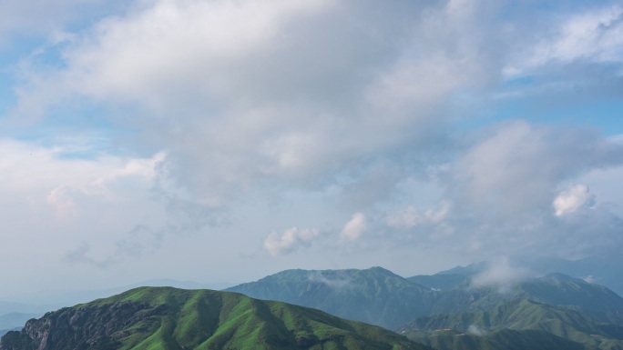 江西萍乡武功山云层1