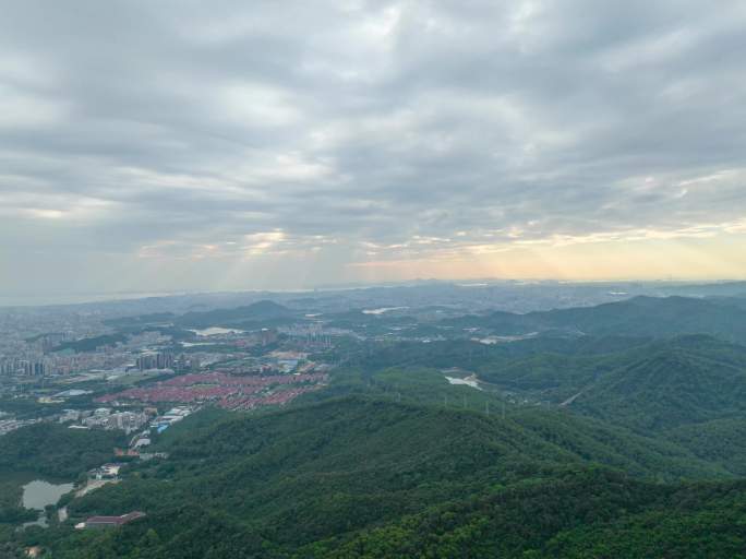 长安莲花山延时