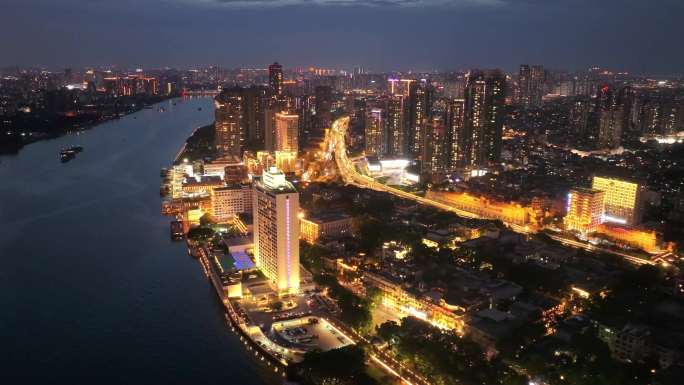 白鹅潭夜景