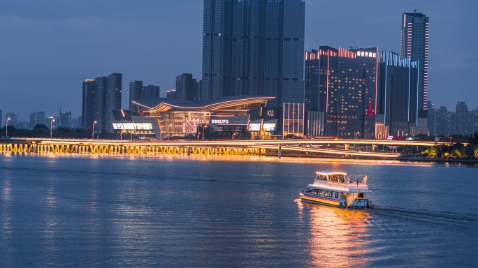 【高清6K】沈阳浑河夜景