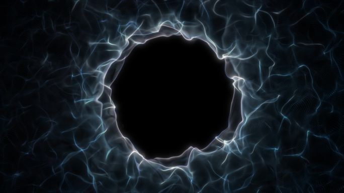 黑洞光圈光效粒子波动8
