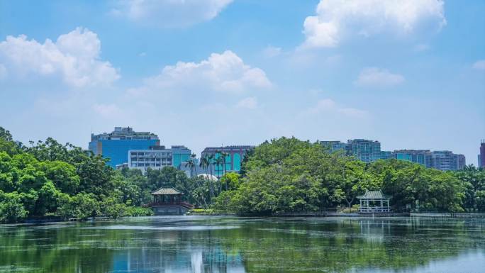 广州流花湖公园【延时合集】