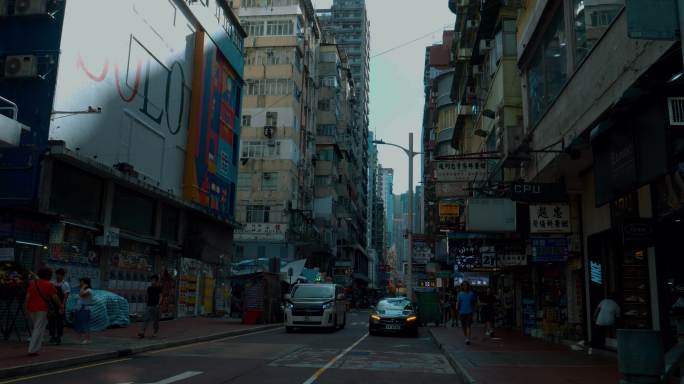 香港旺角街头007