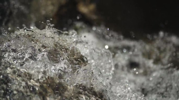 河水流动的细节河川流水水流细节自然风光