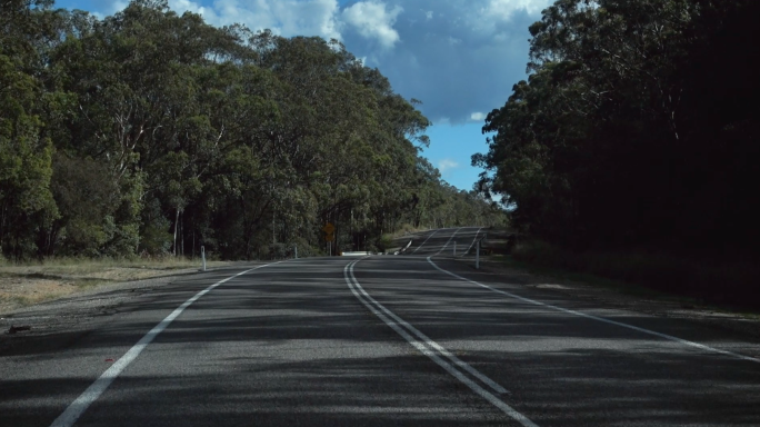 国外乡村公路 林荫公路 澳大利亚公路实拍