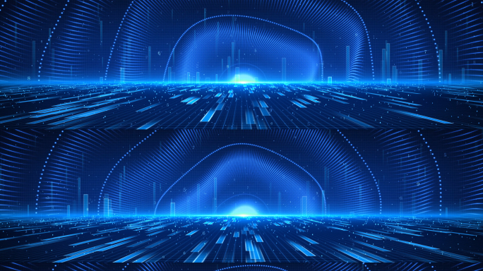 蓝色科技背景8k