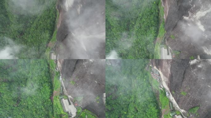 福建漳州灵通风景区悬空寺