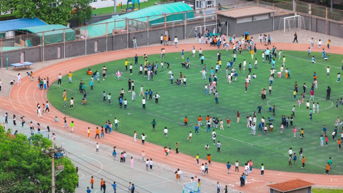 【8K】北京朝阳小学操场