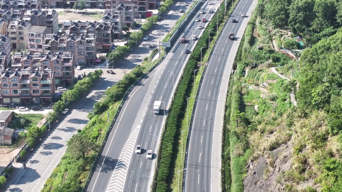 台州温岭东环路航拍