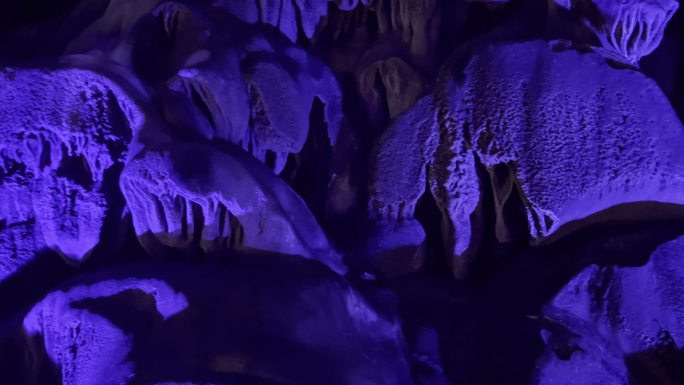 原创4k溶洞洞穴景观喀斯特地貌