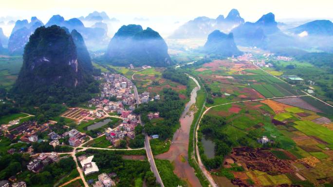 乡村振兴素材　美丽乡村