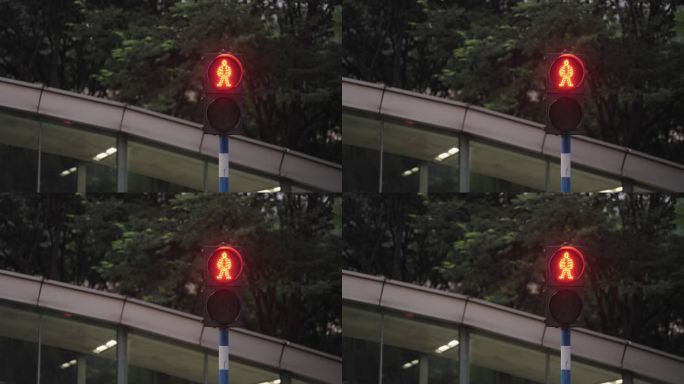 行人信号红绿灯