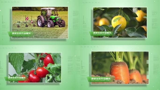 绿色生态农业图文展示