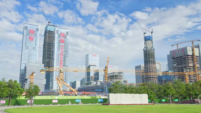 深圳城市建设速度