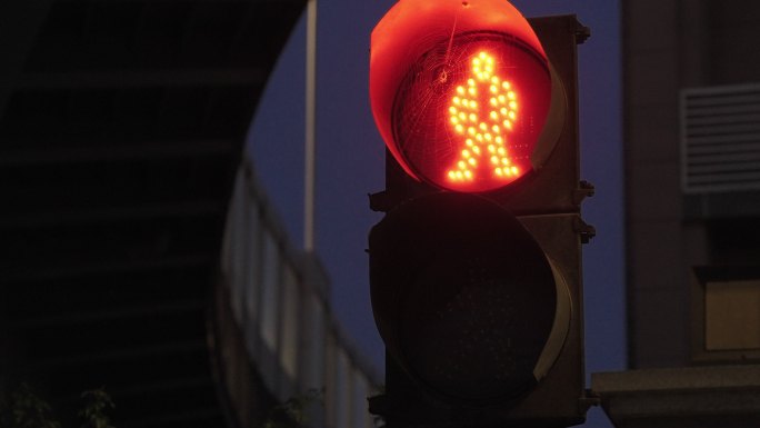 行人红绿灯交通信号灯
