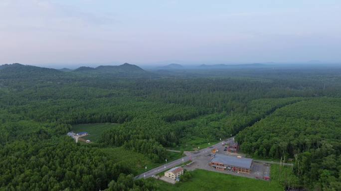 [4K]航拍素材.抚松长白山国际度假区