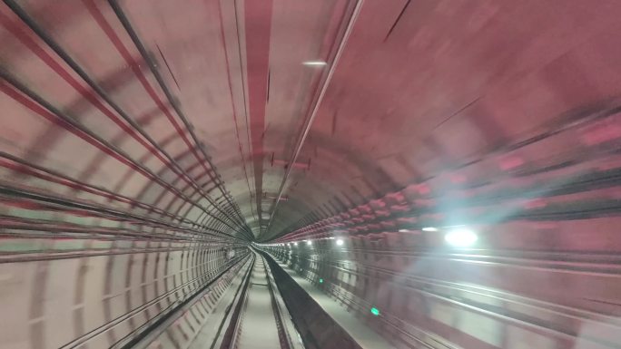杭州城市地铁上班族人流视频素材