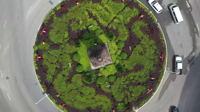 福建宁德屏南城区航拍