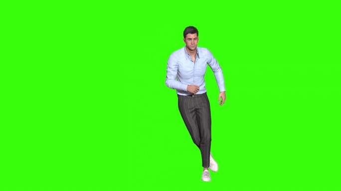男人跳舞3d动画