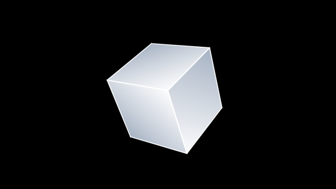 【无插件】立方体展示旋转ae模板包装