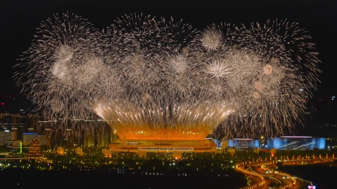 成都第31届夏季世界大运会烟花秀开幕