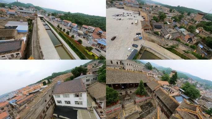 fpv拍摄穿越山西晋城郭峪古城城墙