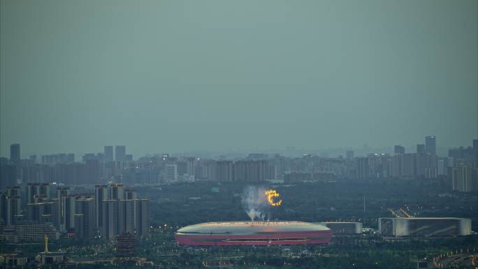 成都大运会东安湖烟花秀