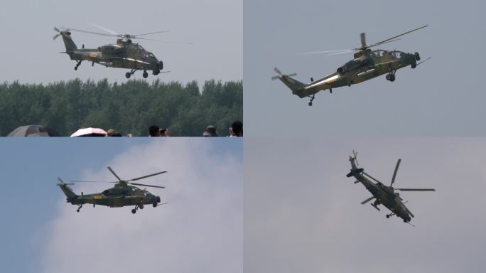 稳定：长春航展2023武直-10直升机