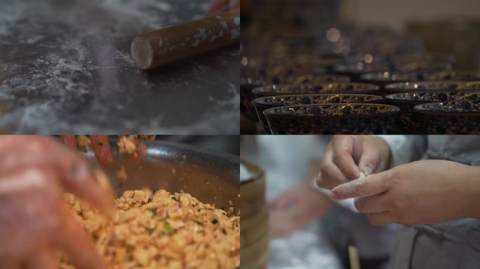 美食豆腐包的制作过程