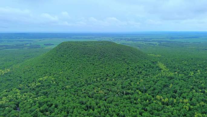 4K航拍短片.五大连池焦德布火山