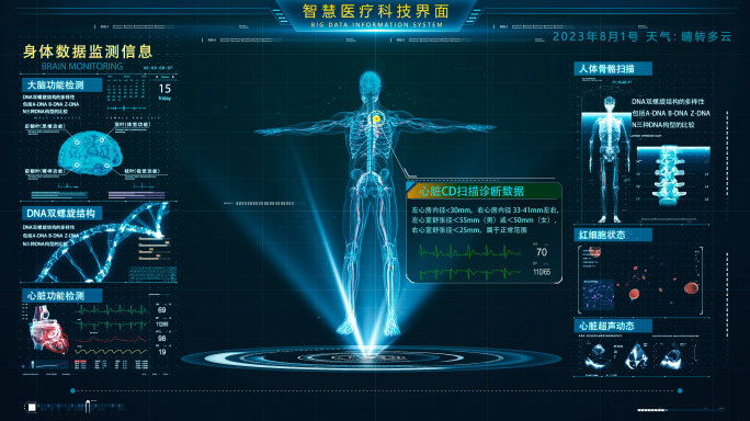 医疗科技ui界面