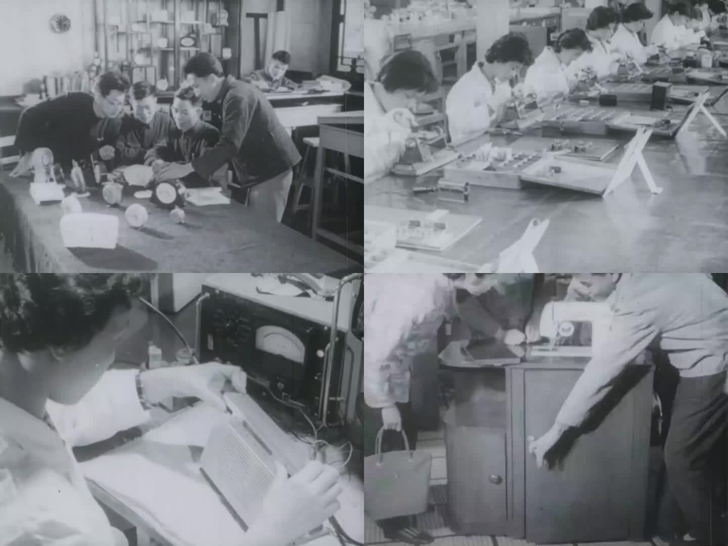 老上海 钟表 收音机 缝纫机 60年代