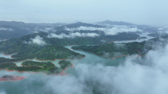 4K云海水资源千岛湖