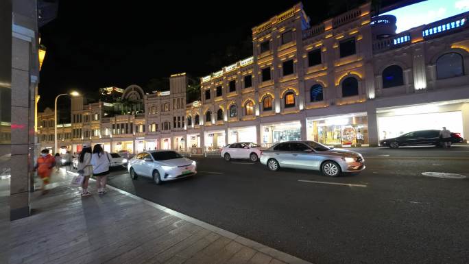 厦门中山路步行街夜景