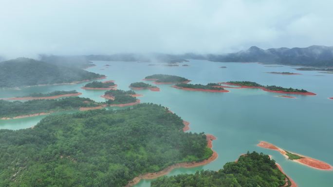 4K云海水资源千岛湖